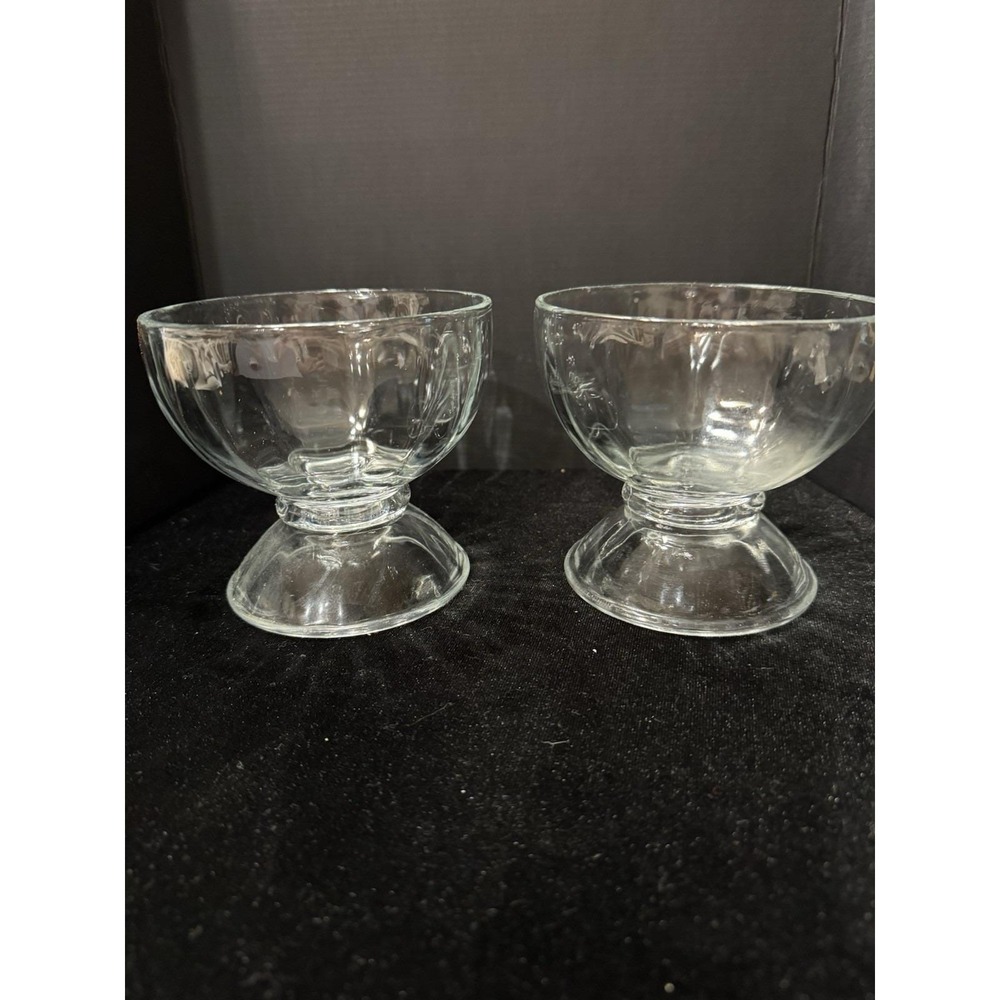 Libbey Supreme Footed Ice Cream Sundae Bowls (set of 2)